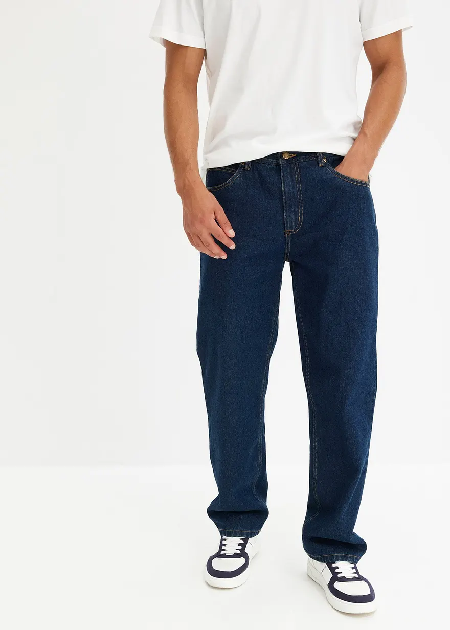 Thermo Classic Fit Jeans mit Flanellfutter, Straight