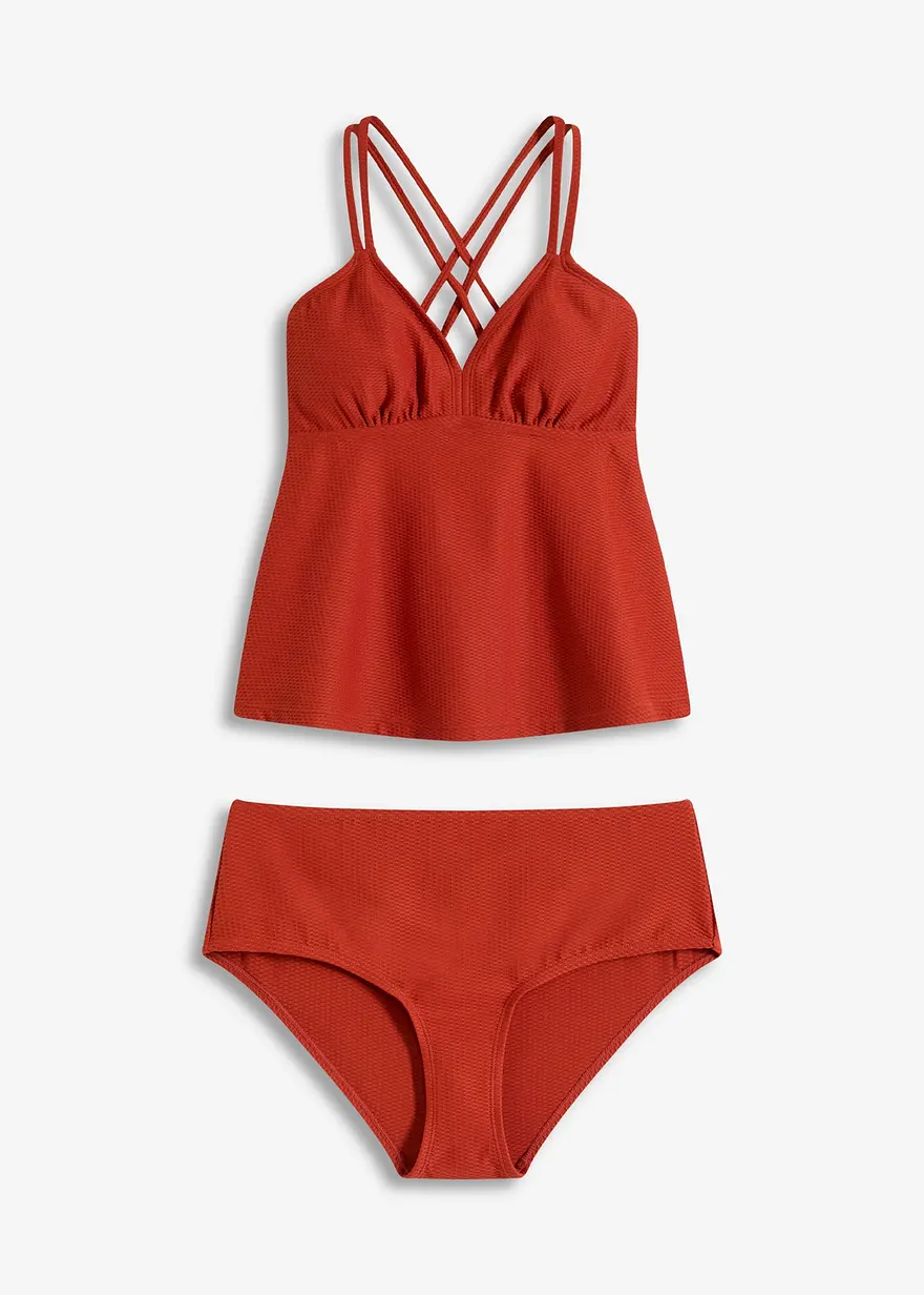 Tankini (2-tlg.Set) aus Strukturware