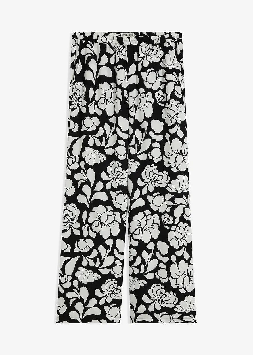 bedruckte Marlenehose