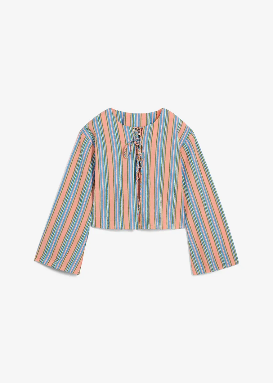 Bluse aus reiner Baumwolle