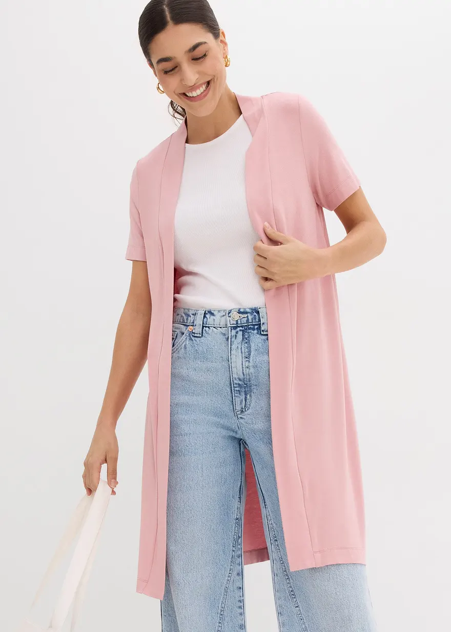 Shirtjacke aus softer Viskose