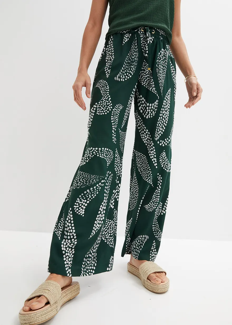 Marlenehose aus Viskose