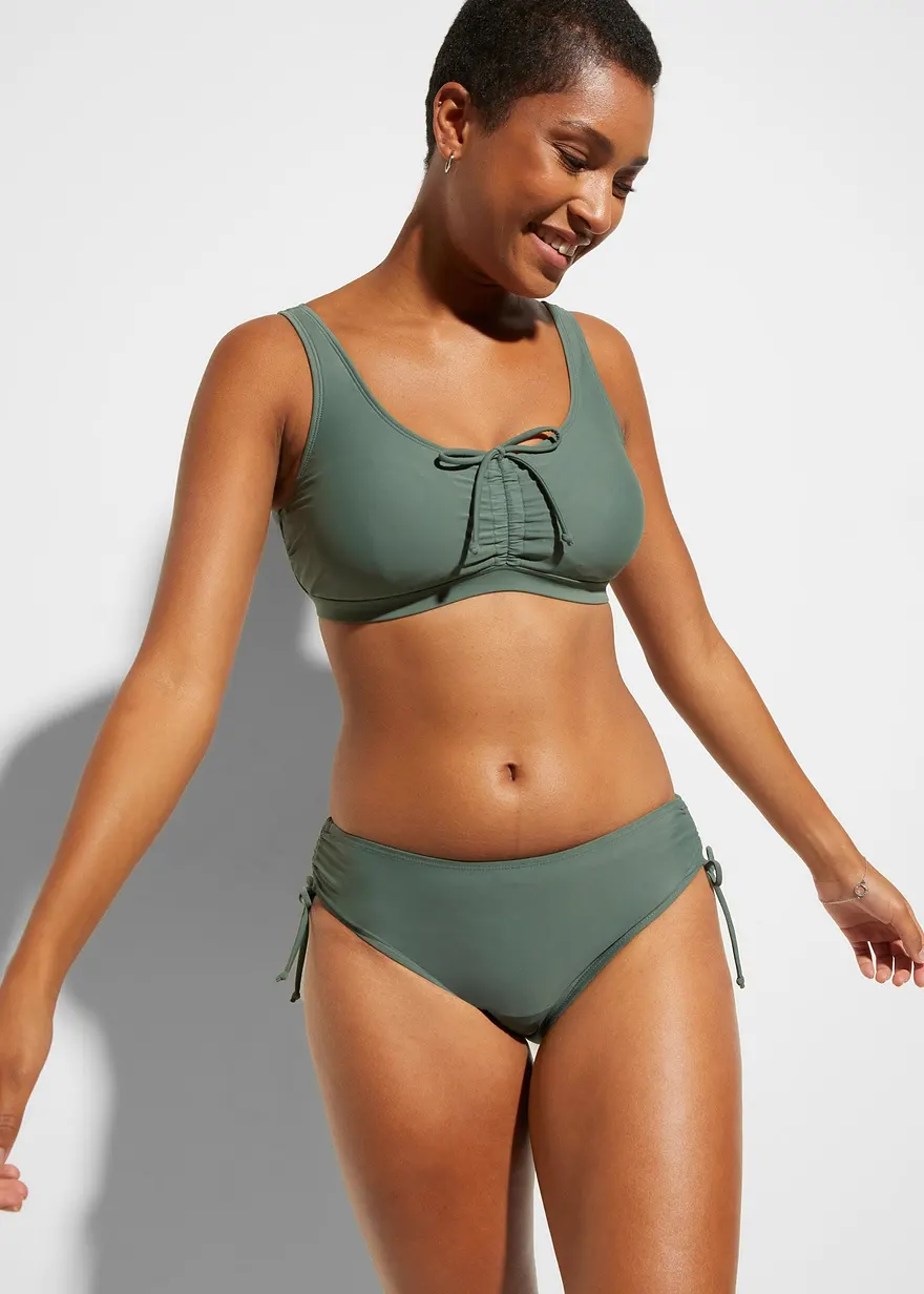 Bustier-Bikini (2-tlg.Set) mit Bindeband