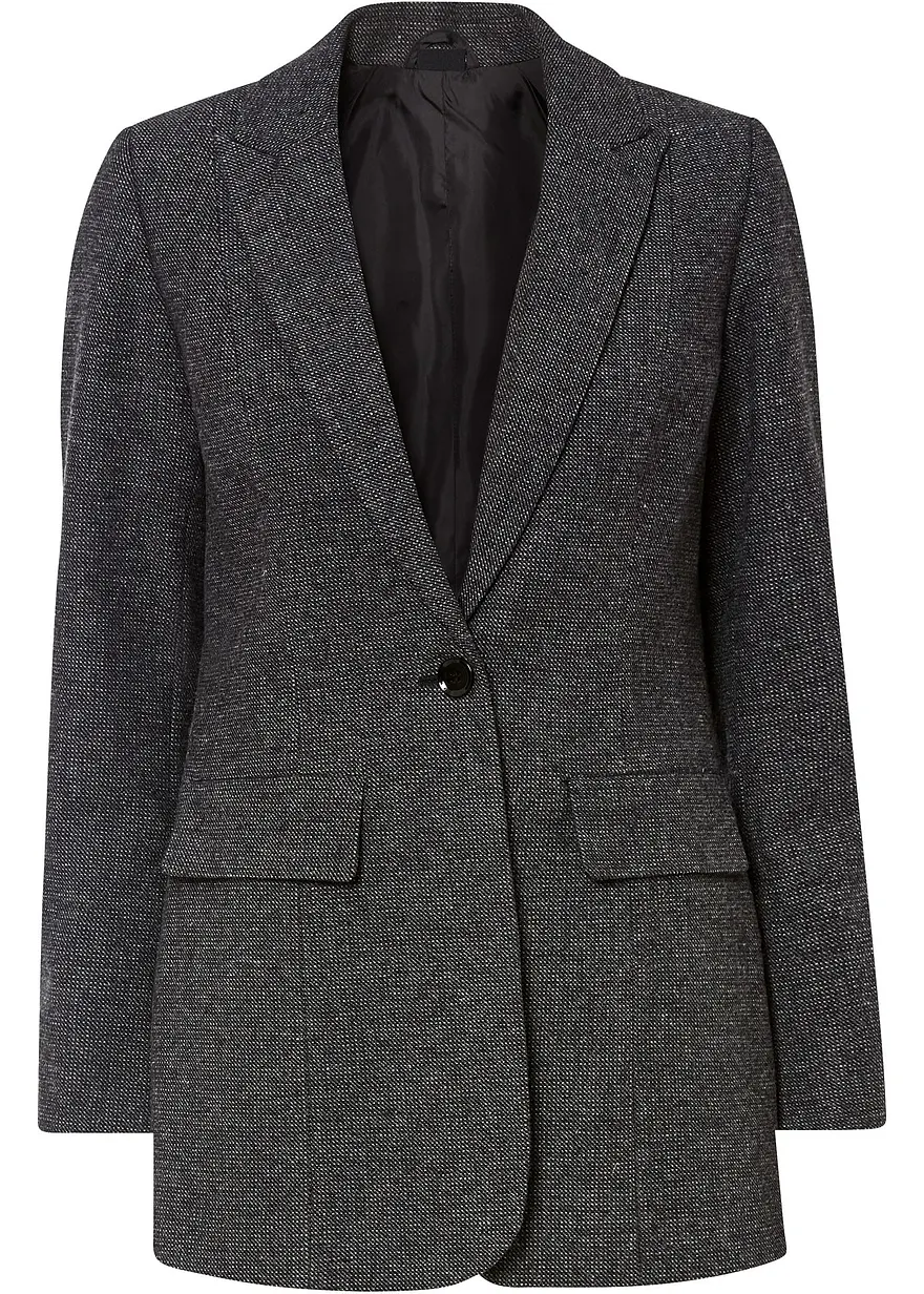 Blazer in Wolloptik