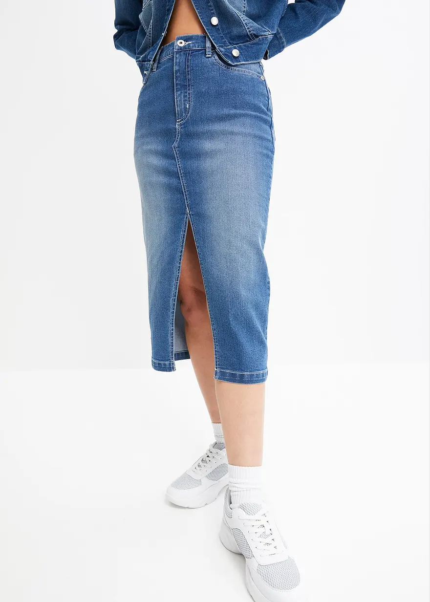Jeansrock Mid Waist