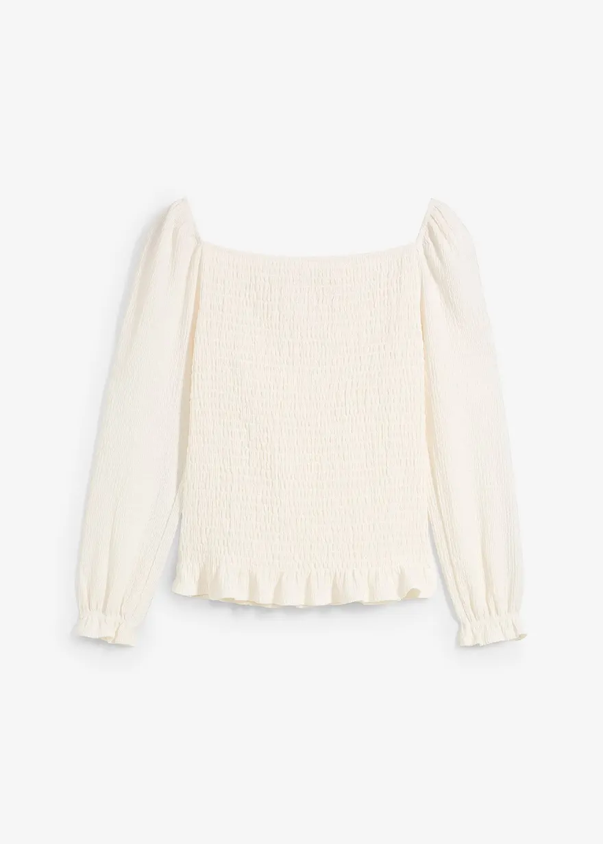 Langarmshirt mit Smok