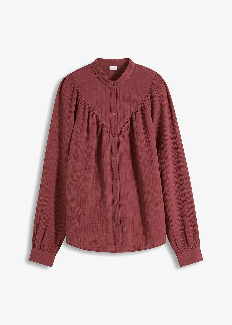 Musselin-Bluse
