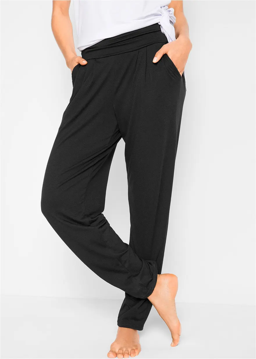 Loungewear Haremshose mit Viskose