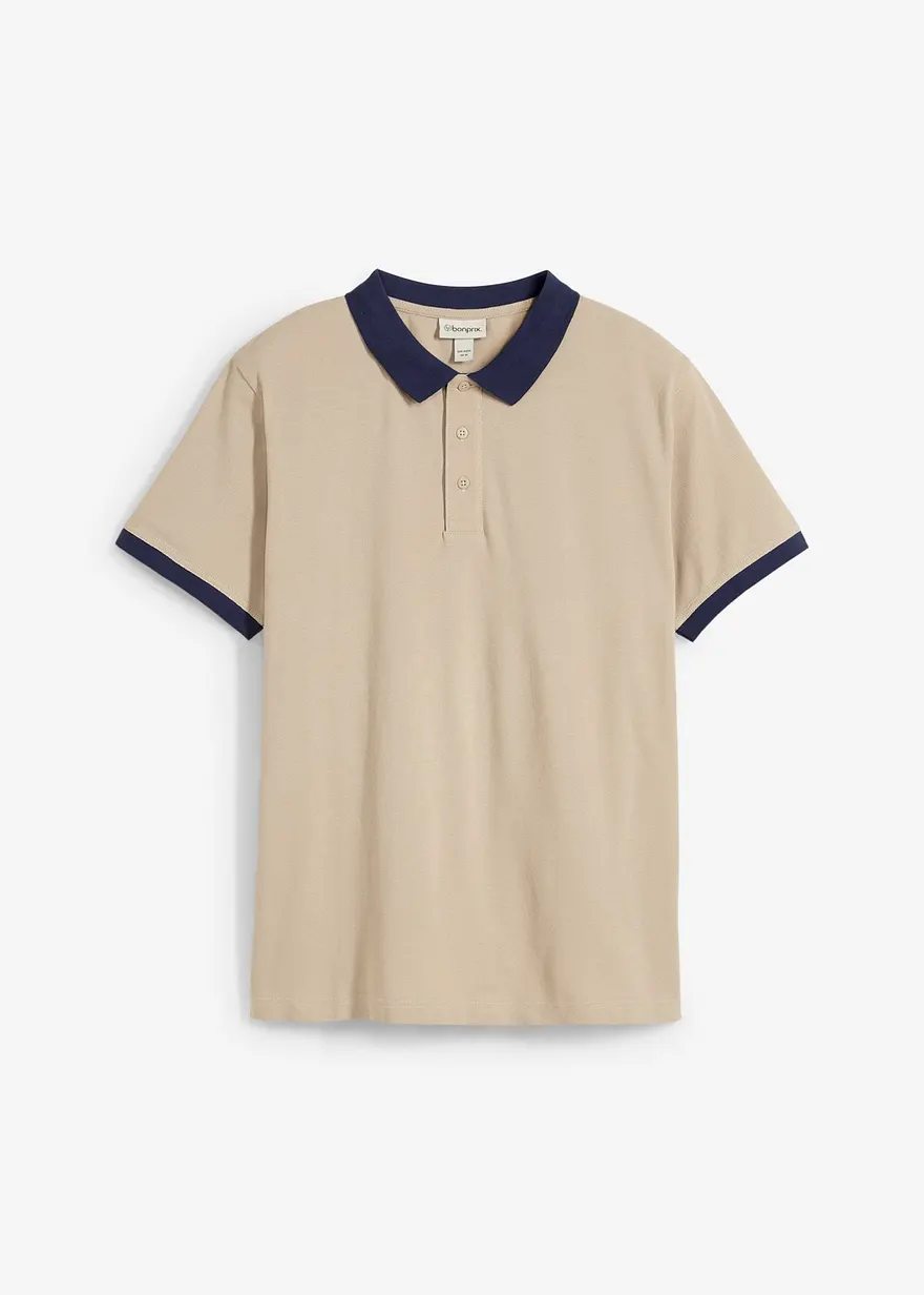 Piqué-Poloshirt aus reiner Bio-Baumwolle