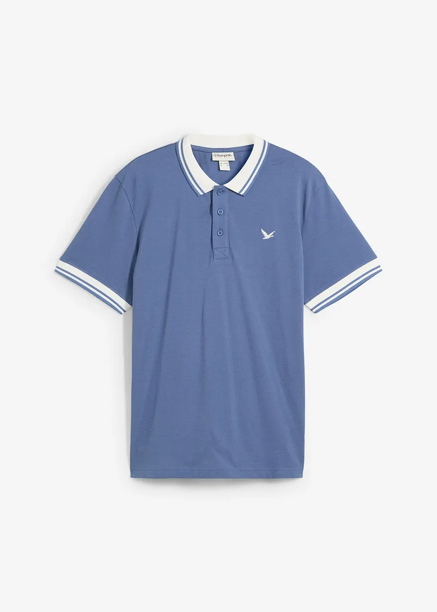 Piqué-Poloshirt aus reiner Bio-Baumwolle