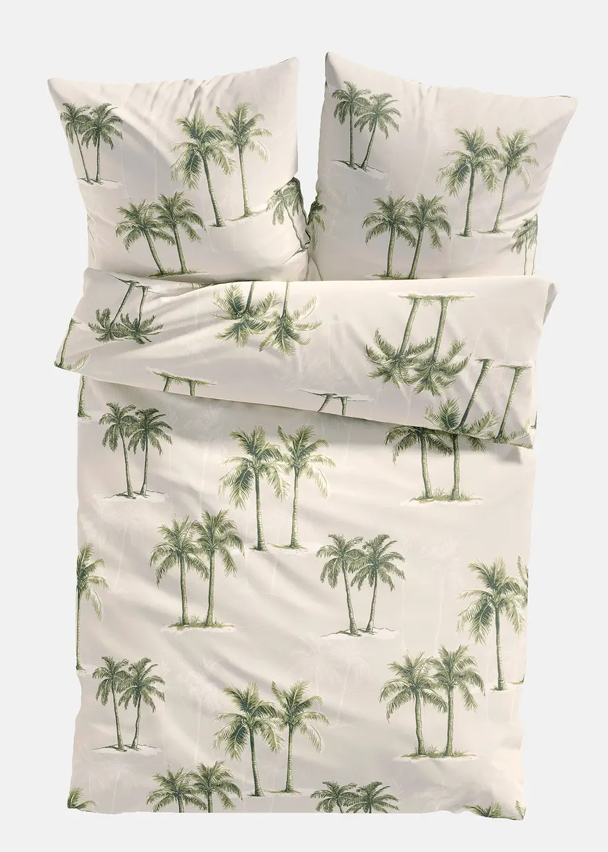 Bettwäsche mit Palmen