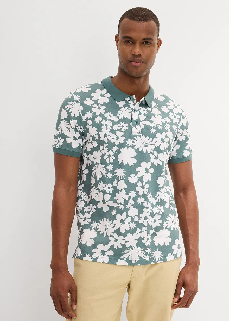 Piqué-Poloshirt aus reiner Bio-Baumwolle