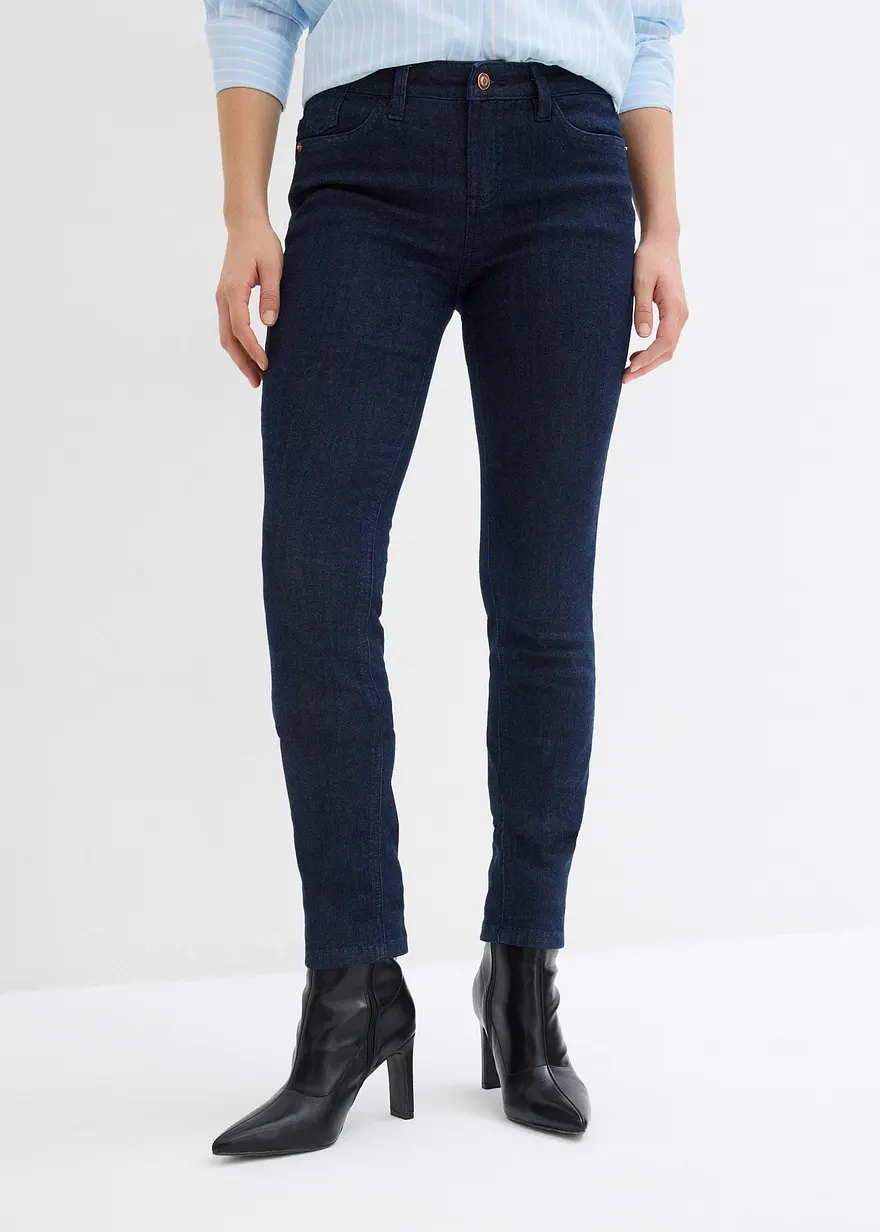 Skinny Jeans Mid Waist, Bio Baumwolle