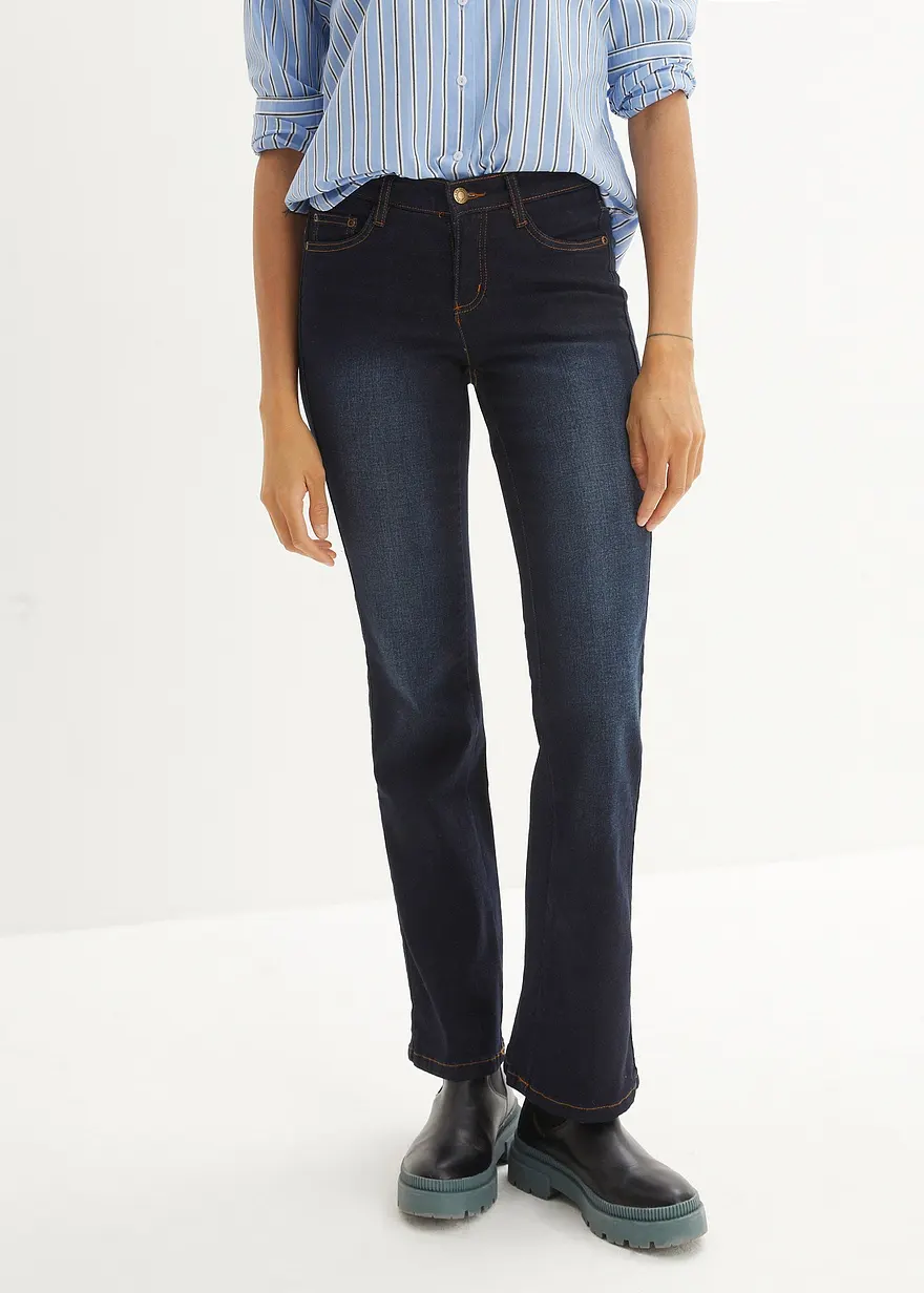 Bootcut Jeans Mid Waist, Shaping