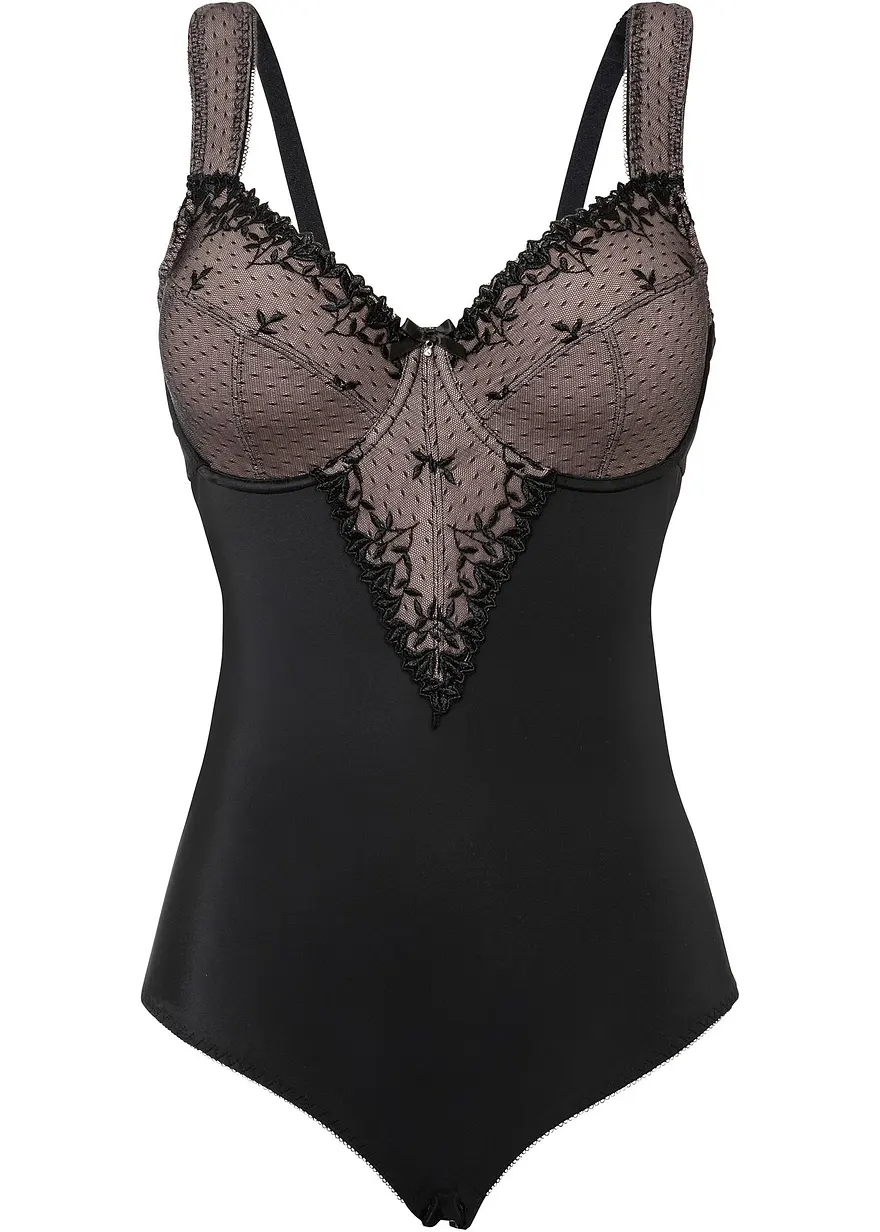 Minimizer-Body mit Stickerei