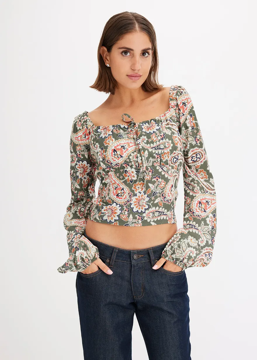 Blusenshirt aus Viskose