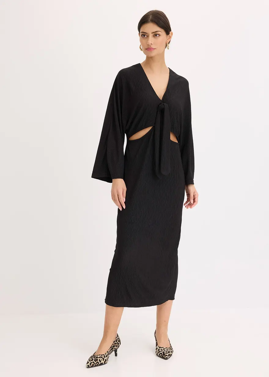 Midikleid mit Cut-Outs