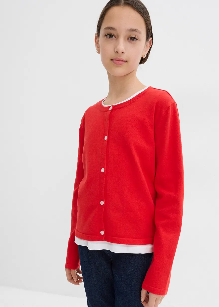 Feinstrickjacke