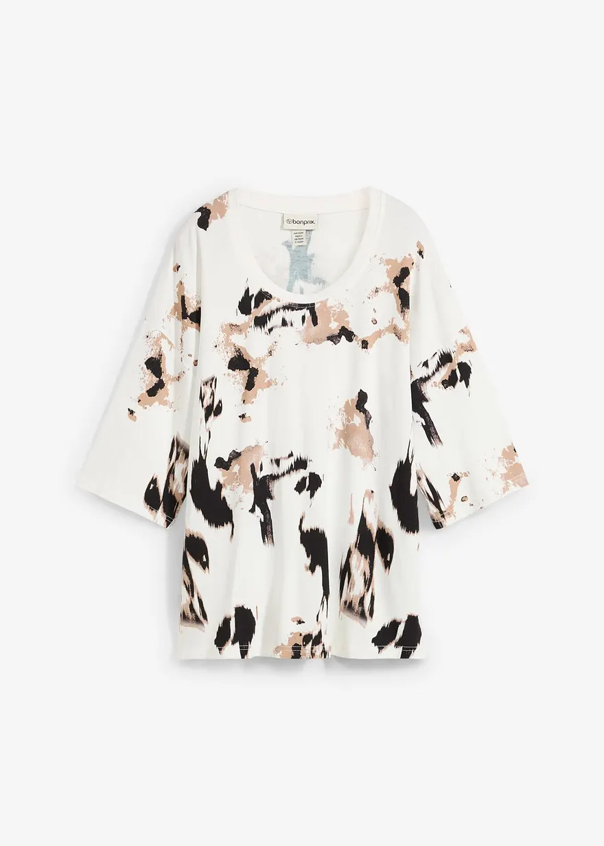 Oversize-Shirt aus feiner Viskose