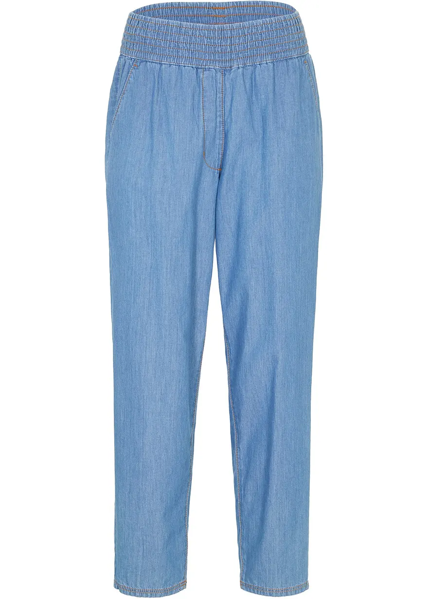 Mom-Jeans High Waist, Bio-Baumwolle