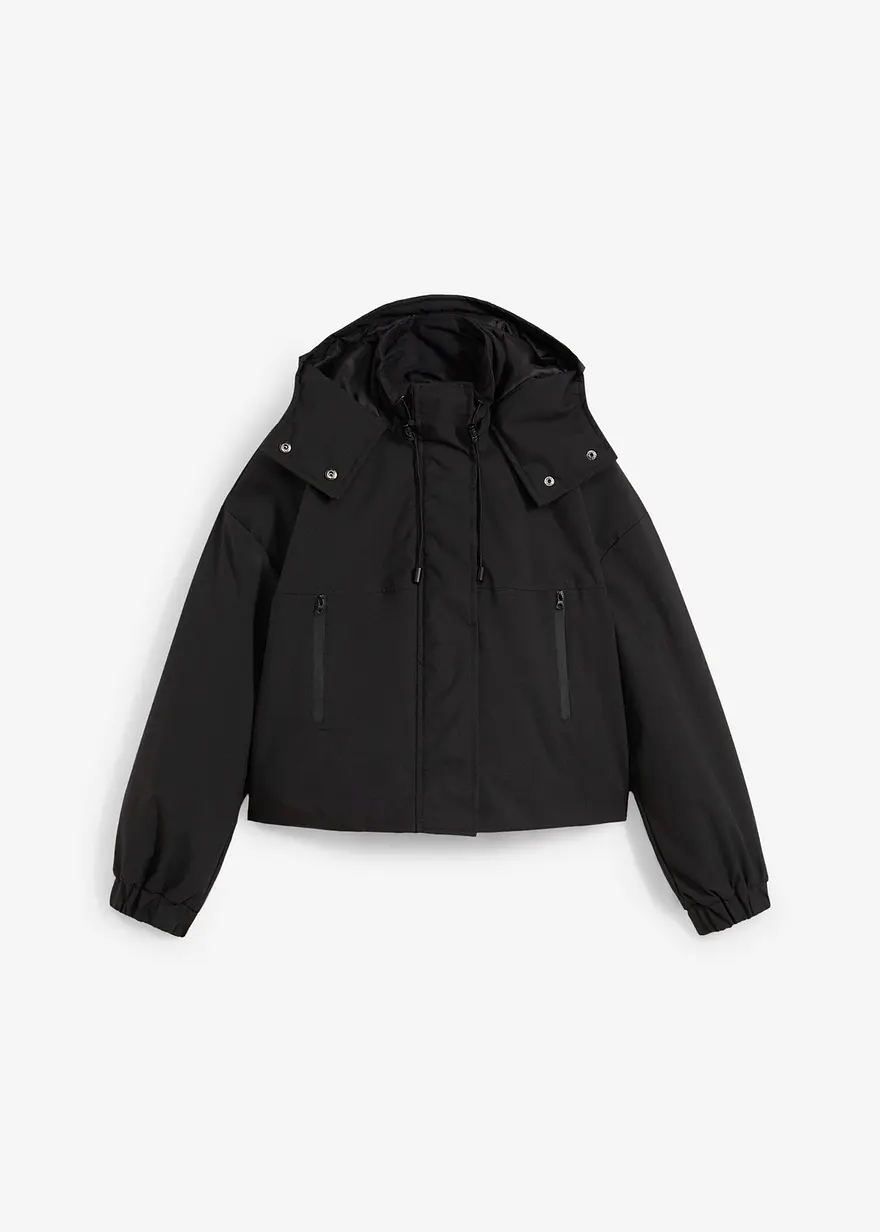 Outdoorjacke, verkürzt, wasserabweisend