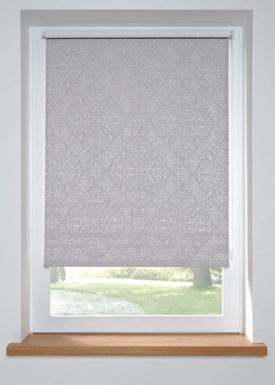 Verdunkelungsrollo Jacquard mit Ornamenten