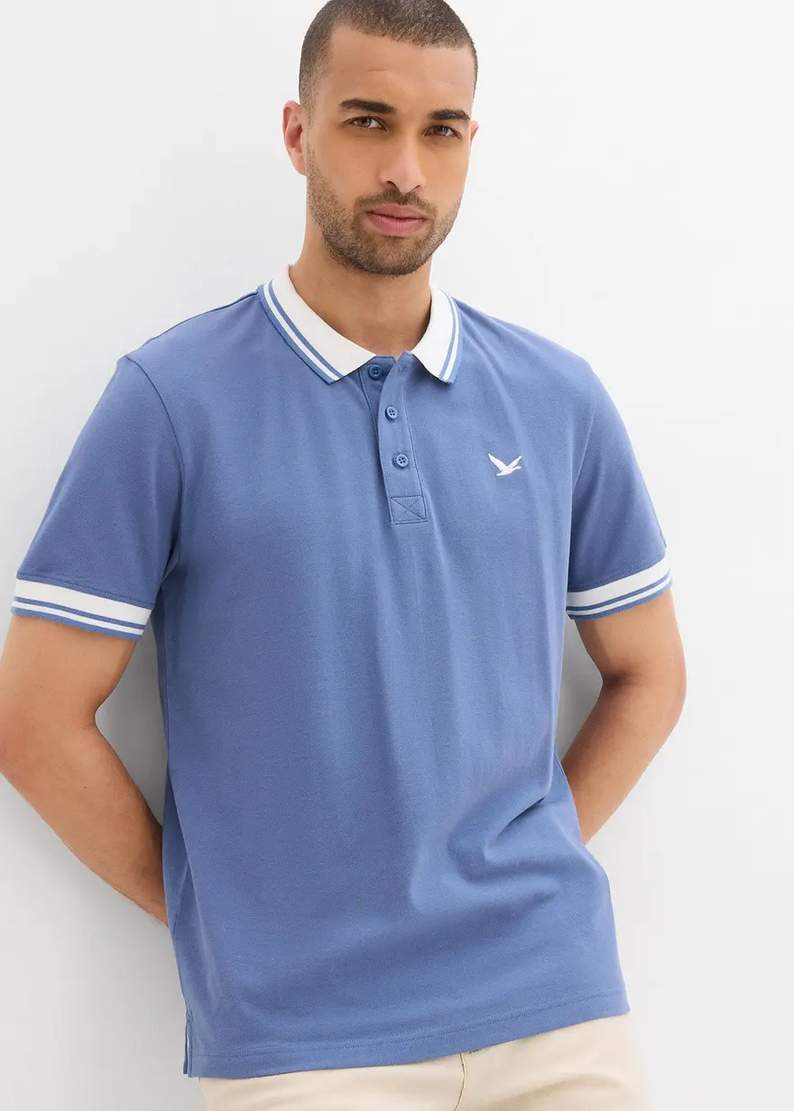 Piqué-Poloshirt aus reiner Bio-Baumwolle