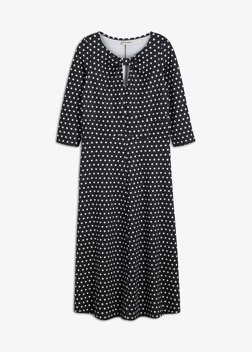 Midikleid aus softem Scuba