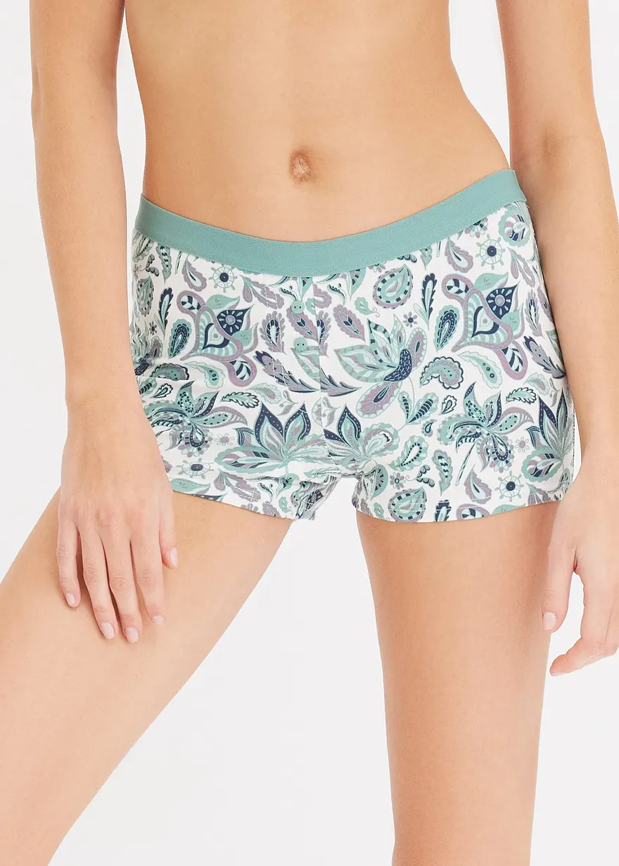 Damen Boxer mit Bio-Baumwolle (4er Pack)
