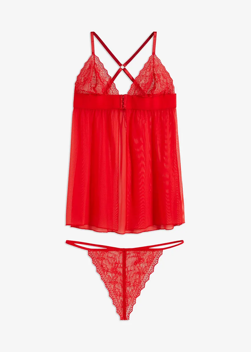 Babydoll und String (2-tlg.Set)