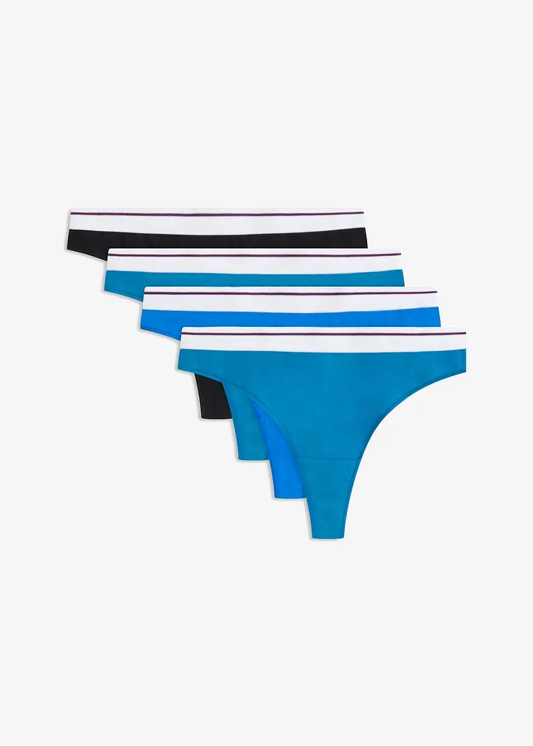 String mit Bio-Baumwolle (4er Pack)
