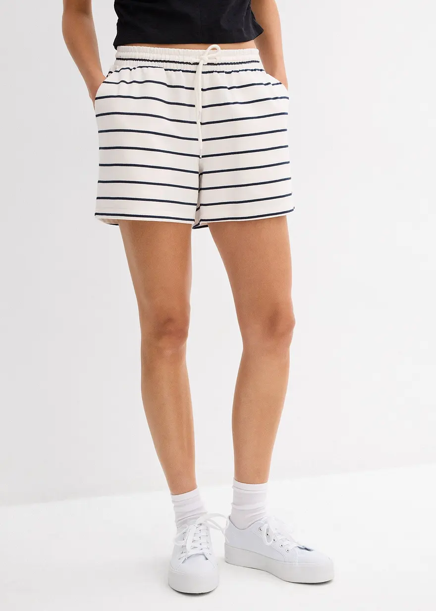 Sweat-Shorts aus Baumwoll-Mix