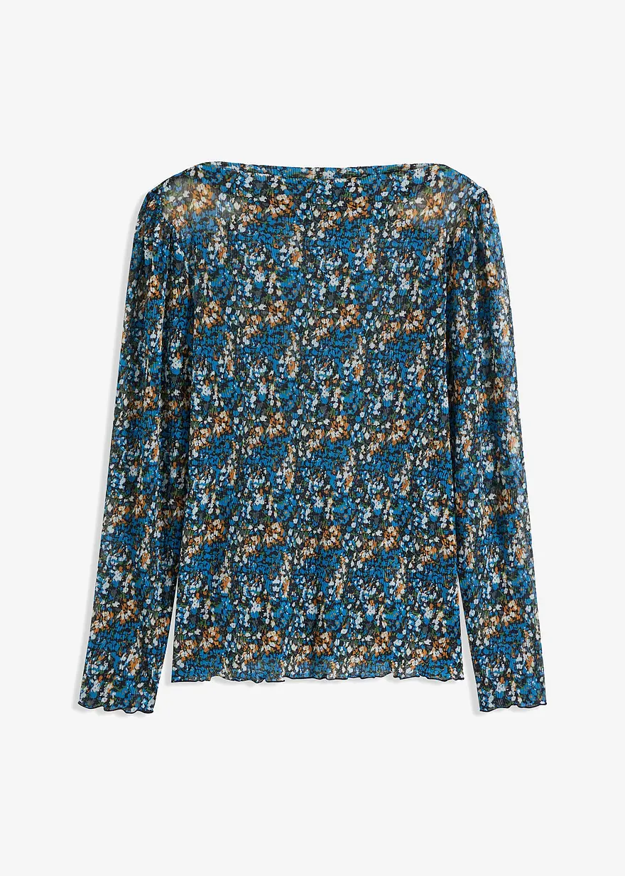 Langarmshirt aus Mesh