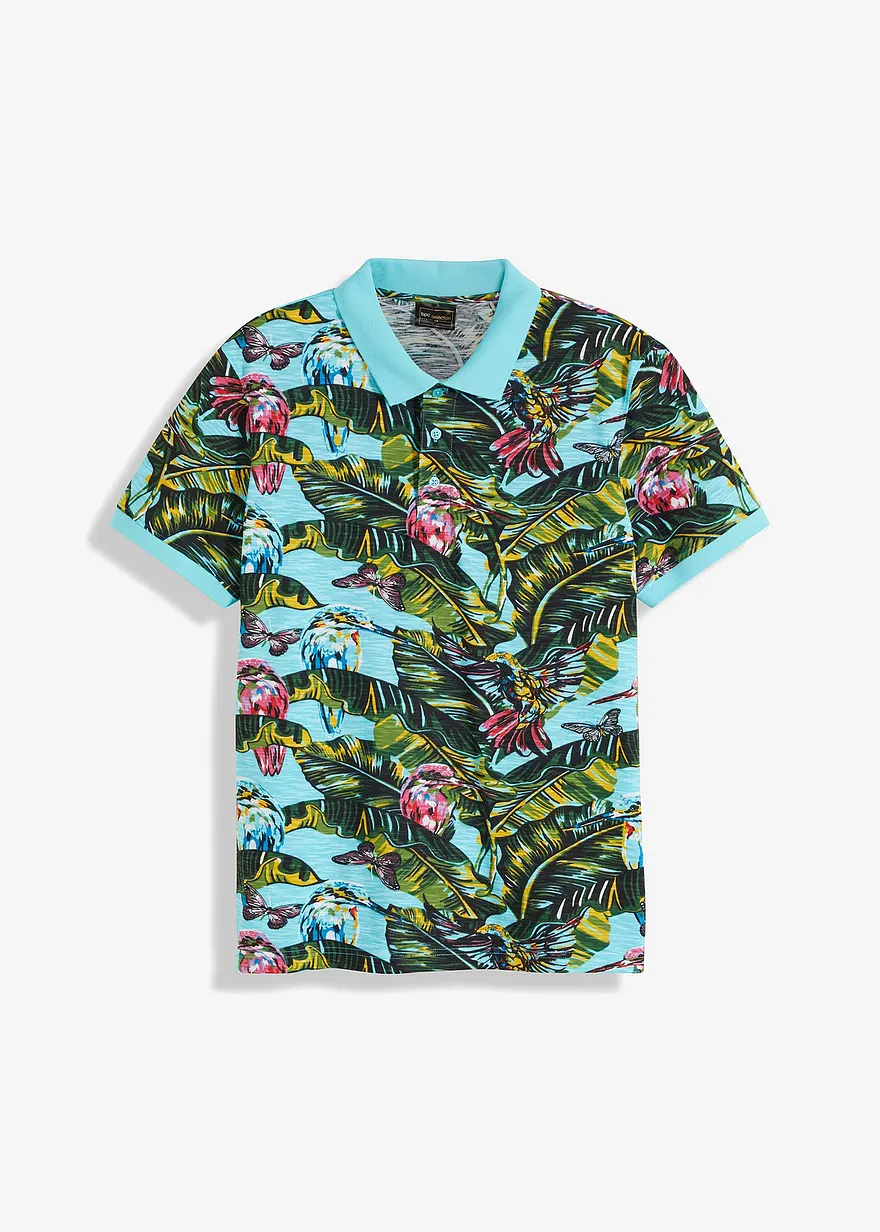 Poloshirt aus reiner Bio-Baumwolle, Kurzarm