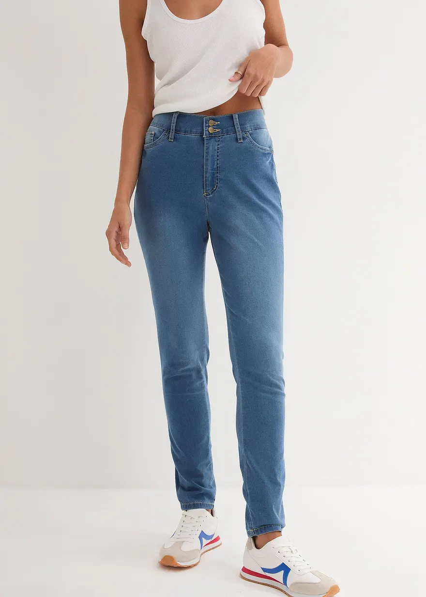 Slim-Fit-Jeans High Waist, Super Stretch