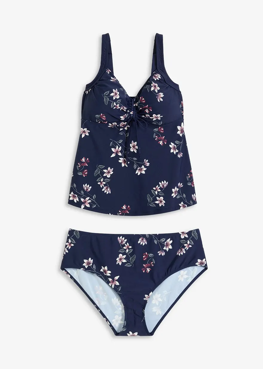 Tankini (2-tlg.Set) mit Raffung