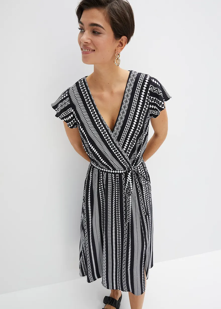 Midikleid aus nachhaltiger Viskose
