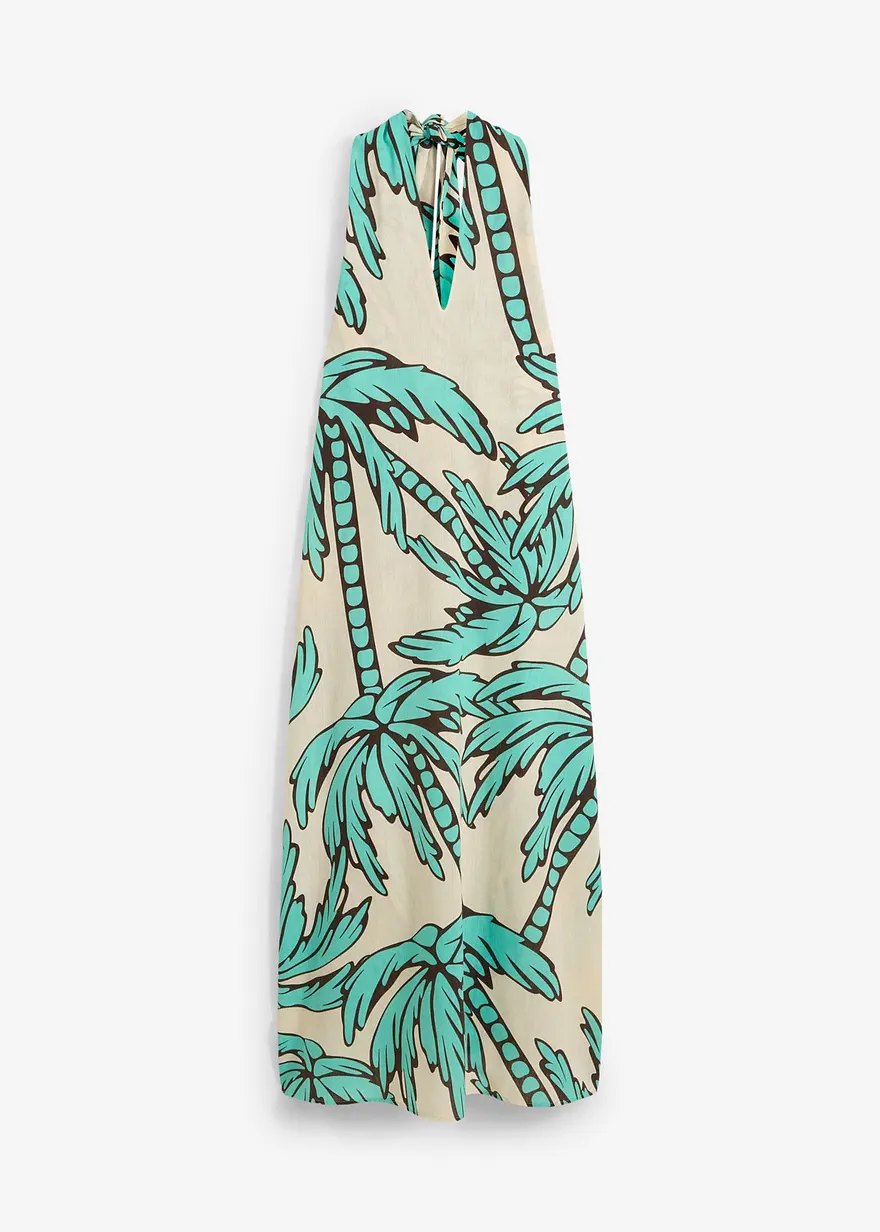 Neckholder-Kleid in A-Linie