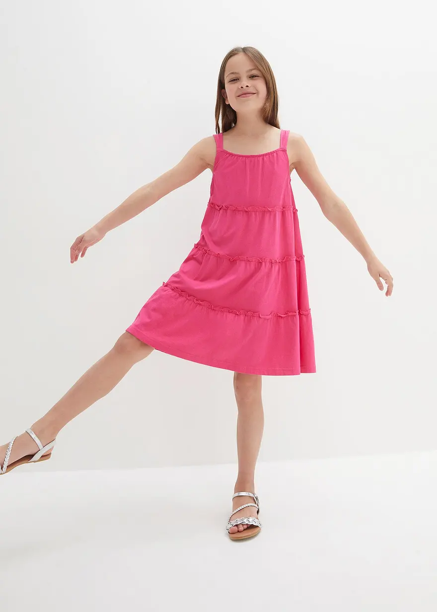 Trägerkleid aus reiner Bio-Baumwolle