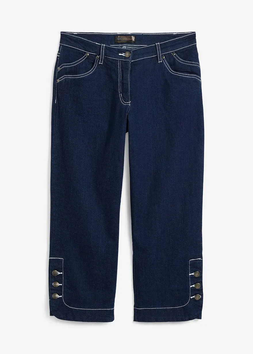 Capri Jeans Mid Waist