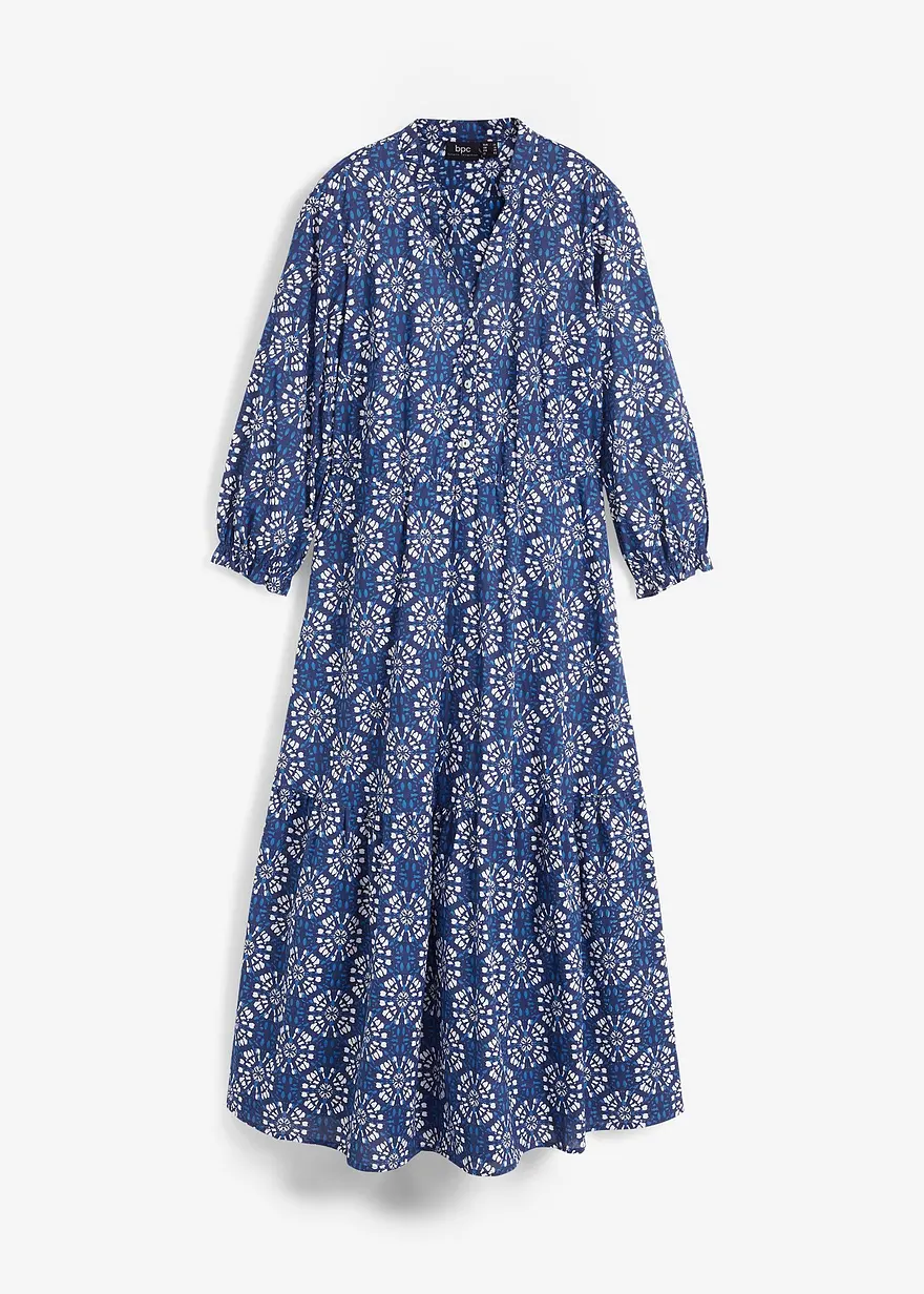 Weites Maxikleid aus reiner Baumwolle