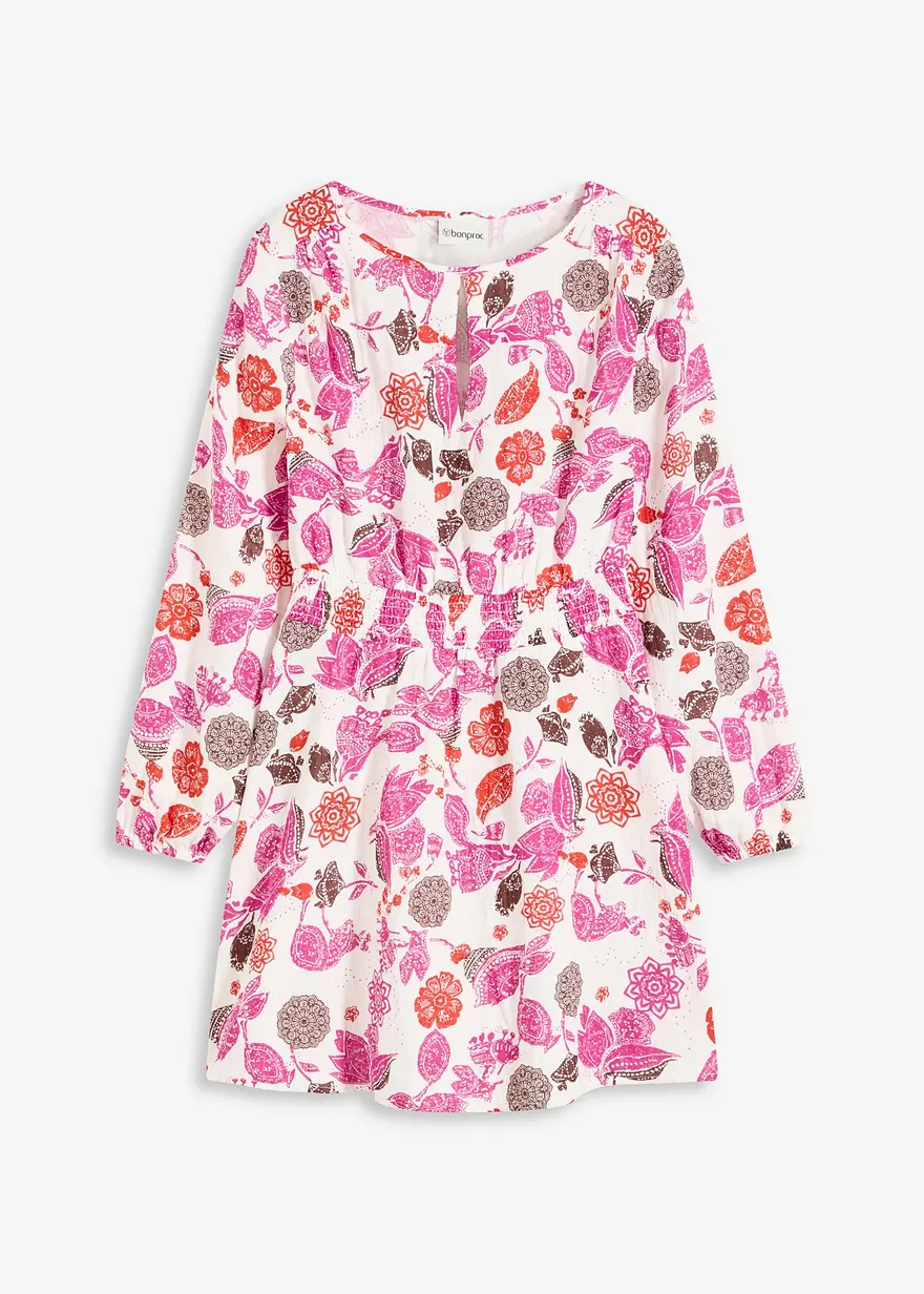Minikleid aus Musselin