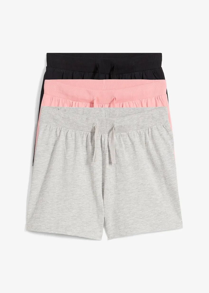 Jersey-Shorts (3er Pack) aus reiner Bio-Baumwolle