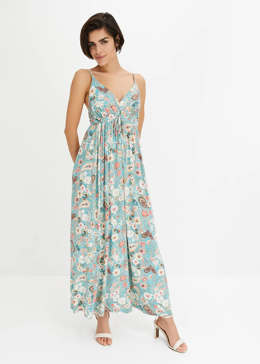 bedrucktes Maxikleid