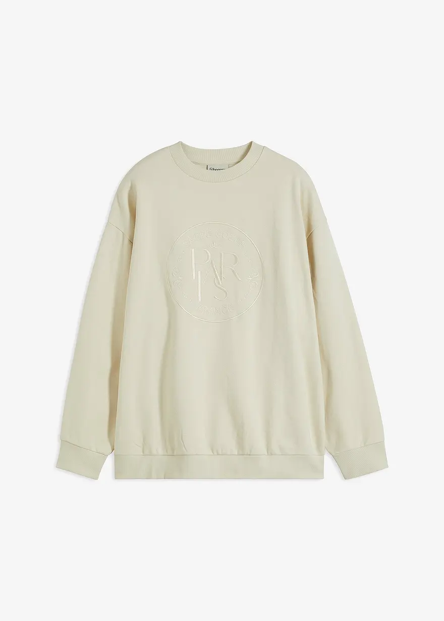Sweatshirt mit Stickerei