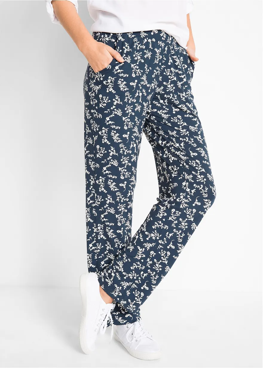 Jersey-Hose aus Viskose-Mix