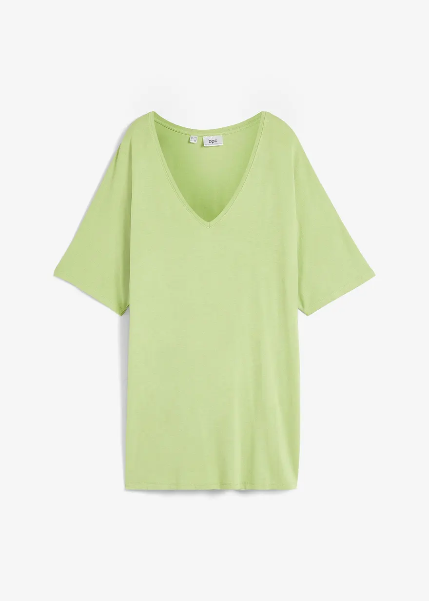 Long-Shirt aus nachhaltigem Viskose-Mix