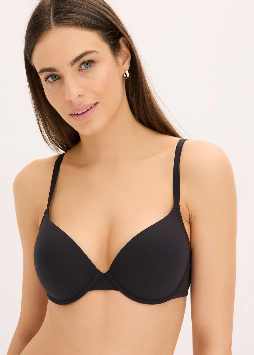 Push-Up-BH mit Bügel mit Baumwolle (2er Pack)