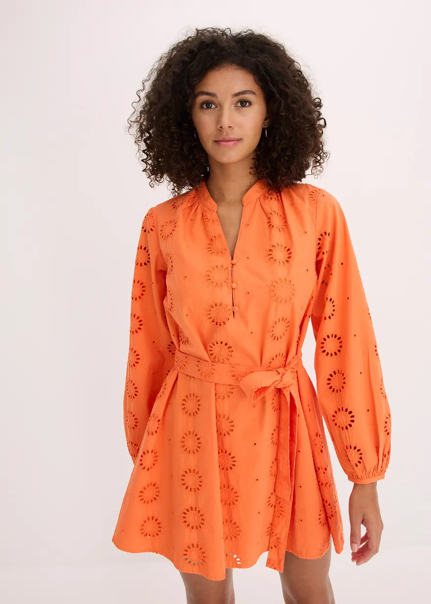 Blusenkleid aus reiner Bio-Baumwolle