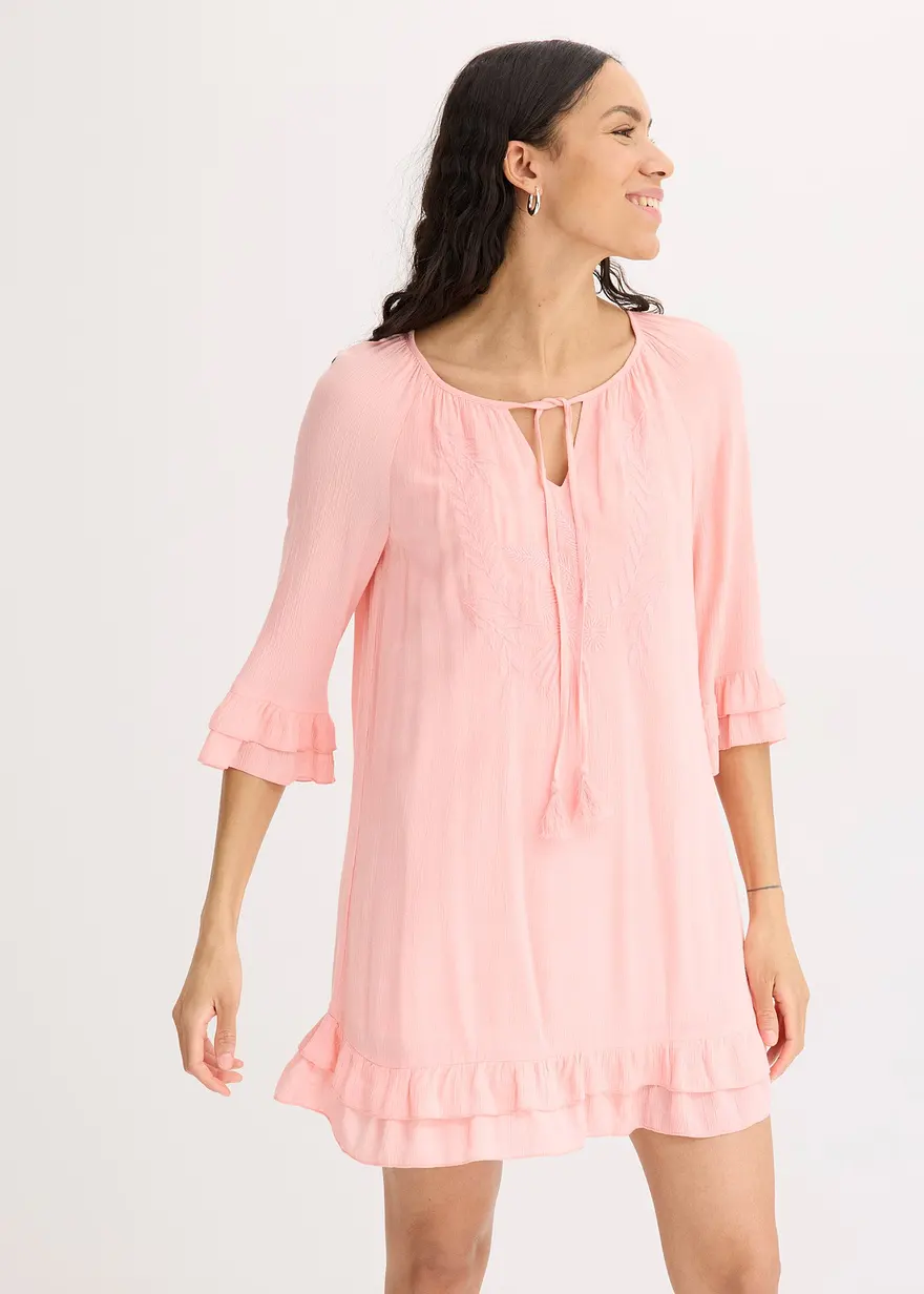 Boho Kleid mit Stickerei